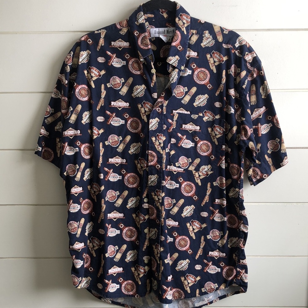 Alexander Martin Mens Button Down
